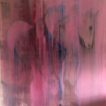 Title: Love and Horse/ Láska a kůň / Oil on Canvas / Dimension : 127x110 / Year: 2018 / Status: Private collection Hranice city Hall
