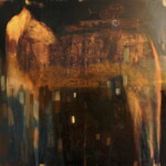 Title Love / Láska / Oil on Canvas / Dimension : 127 x110 cm/ Year: 2018 / Status: Private collections / V soukromé sbírce