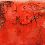 Title: Violenist,Houslista / Medium : Oil on Canvas /Dimension :55x65cm / Year: 2017/18/ Status: available / dostupne