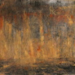 Title: London Nocturne,Londyn v noci/ Medium : Oil on Canvas /Dimension : 51x76,5cm / Year: 2019 / Status: Private collections / V soukromé sbírce