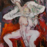 Title:Quotes from Goya,Citace z Goyi,Medium: Oil on Canvas, Dimension: 145x100cm / Year: 2021 / Status: available / dostupne