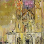 TitleUpper Castle,Vyšehrad,Medium: Oil on Canvas, Dimension: 100x80cm / Year: 2021 / Status: available / dostupne